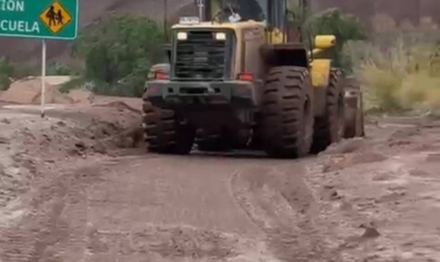 MOP Atacama mantiene desplegados equipos y maquinaria para resguardar la conectividad en sectores interiores de Tierra Amarilla