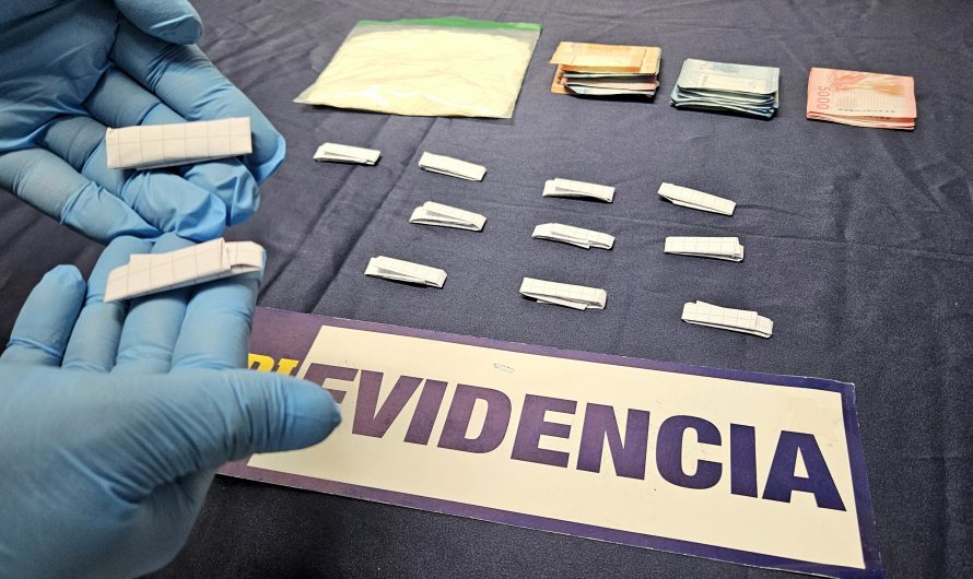 PDI ATACAMA DETUVO A DOS EXTRANJEROS E INCAUTÓ MÁS DE 800 DOSIS DE DROGA EN TIERRA AMARILLA