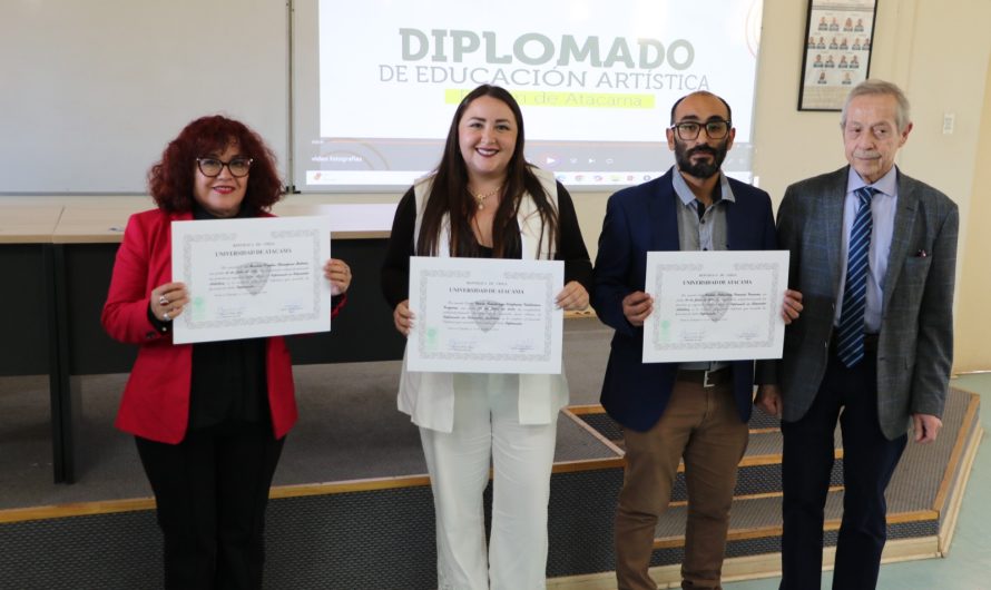 43 artistas y gestores culturales culminan primer Diplomado en Educación Artística de Atacama