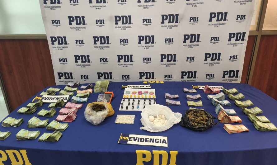 PDI ATACAMA Y FISCALÍA DESARTICULAN ESTRUCTURA CRIMINAL DEDICADA AL TRÁFICO ILÍCITO DE DROGAS EN COPIAPÓ